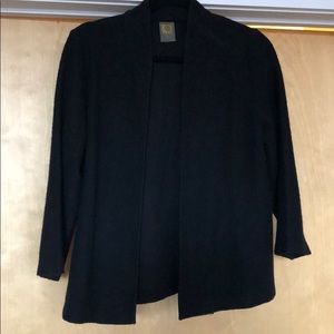 Anne Klein black sweater shrug